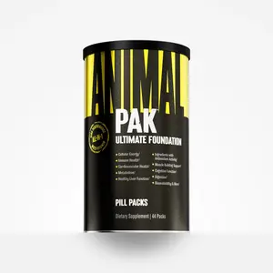 Animal Pak Pill Packs, Magnesium, Zinc, Vitamin C, and Much More, 44 Packs