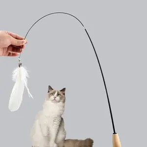 Two-Section Telescopic Cat Teaser Toy