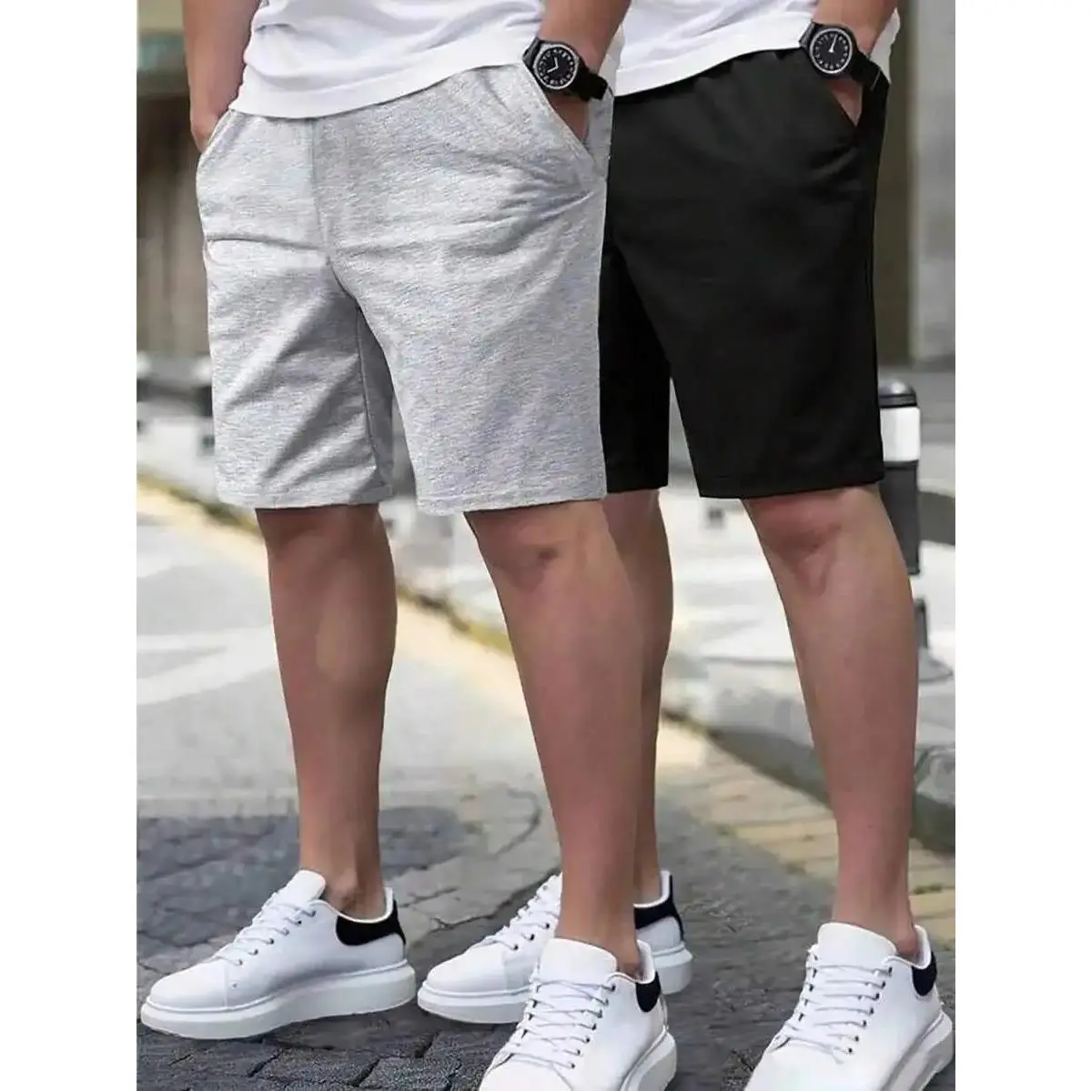 2PCS Boys/Teens Shorts jogger pants Loose Fit Comfortable Breathable Stylish for spring/summer Age8-16Y