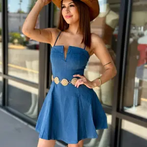 Flare western dress