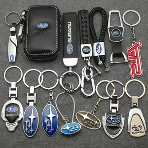 Car Decoration Accessories Keychain Metal Badge, Fits Subaru Wrx Impreza Forester Tribeca Xv Brz Sti Legacy Outback