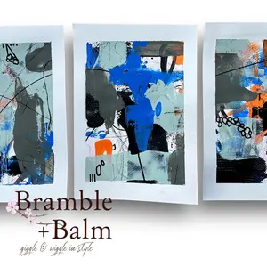 071 - 1,2,3 Acrylic on Watercolor Paper