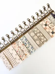 Canvas Wristlet Keychain Lanyard – Wrist Lanyard, Key Fob Holder, Car Key Holder, Hand Strap for Keys, Minimalist Keychain Gift for Girls