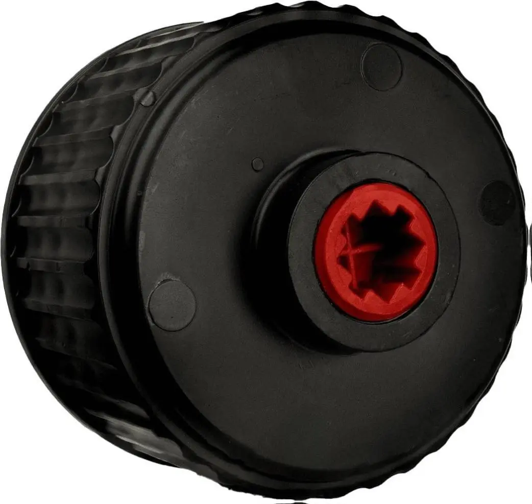 VP Racing Fuels Black Secure-Fit Replacement Cap for Plastic Utility Jugs - Trusted Racing-Fuel Brand Automotive Part for Refueling Needs, No Loose Fit Issues