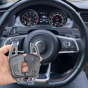 Aluminum Alloy Steering Wheel Paddle Shift For Volkswagen VW Golf GTI R MK7 MK7.5 GTD GTE Tiguan MK2 Rline, Automotive Accessories