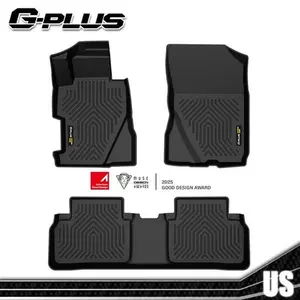 Floor Mats Liner Set Fit For  2006-2011 Honda Civic Sedan All Weather TPE Rubber