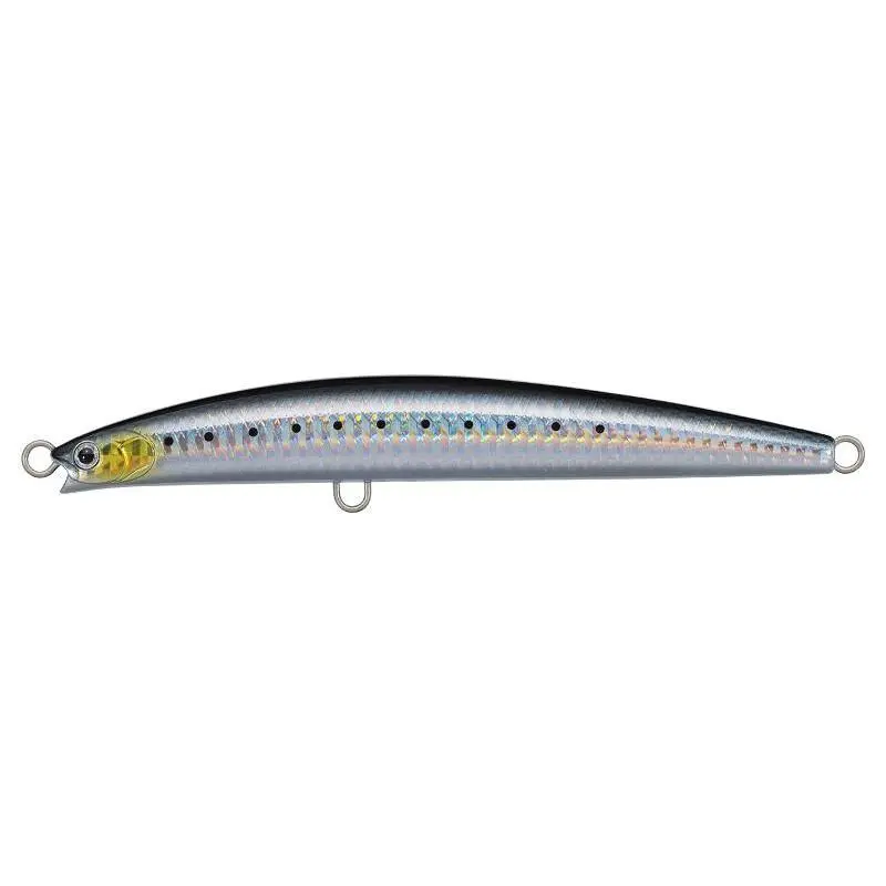 Daiwa Salt Pro Minnow Bullet Fast Sinking Rip Bait - 2 1/8 oz Saltwater Fishing Equipment, Surf/Gamefish Fishing Lure, 2/0 Hooks, 1.4mm Wire-Thru Heavy Wire, Level Sink, Tight S Action, Durable, Long Casting, Lifelike Swim Action for Day on the Ocean