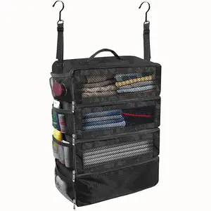 Portable Travel Luggage Organizer Bag, Foldable Hanging Packing Cube, Lightweight Packing Cubes, Convenient Storage Solution for Suitcases, Ideal for On-The-Go Use, Travel Packing Cubes, Luggage Packing Organizers
