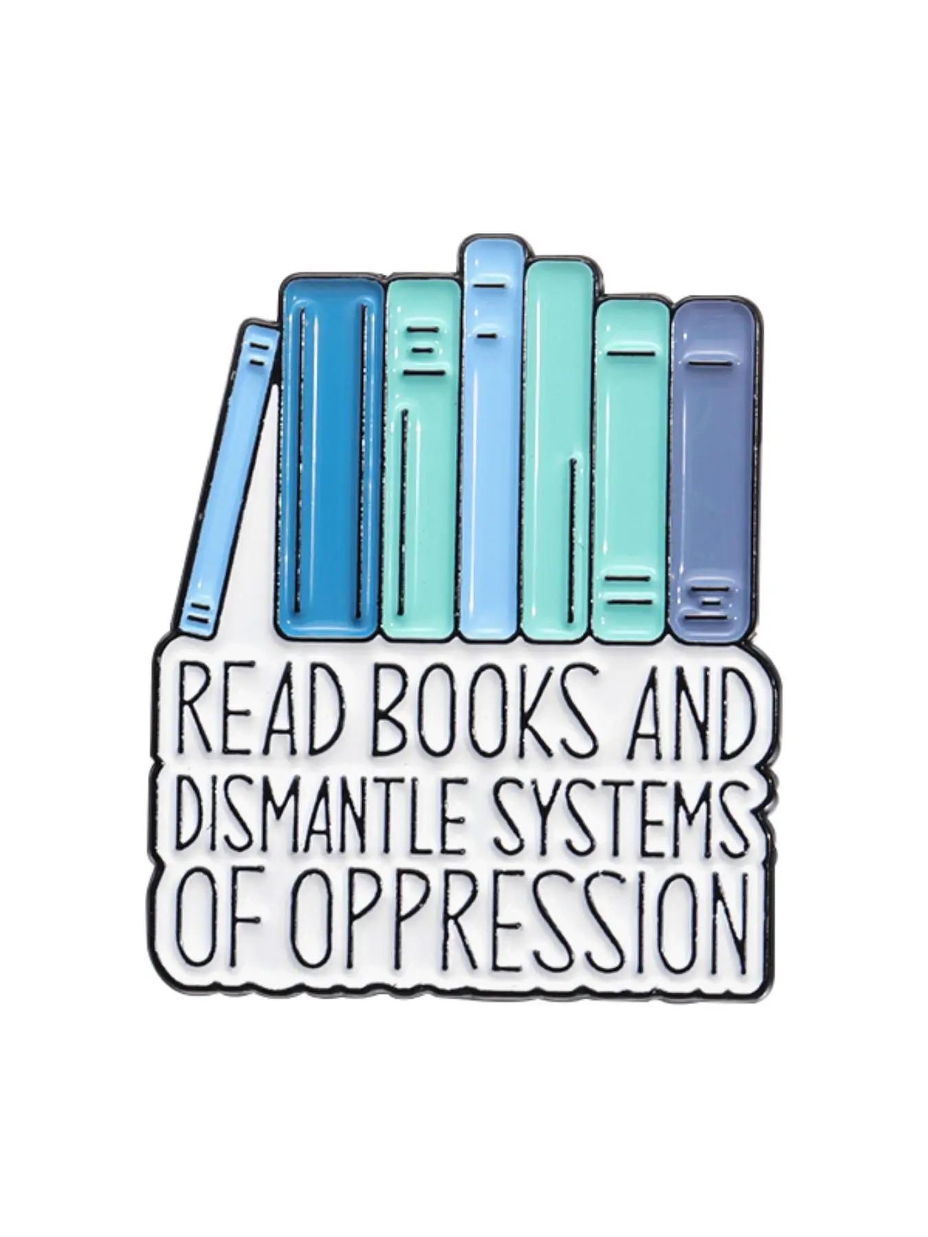 Cartoon Book & Letter Pattern Brooch, Cute Clothes Brooch for Women & Men for Daily Clothing Decor, Trendy All-match & Exquisite Brooch for Birthday G