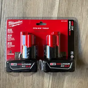 Milwaukee M12 12-Volt Lithium-Ion XC Extended Capacity 3.0 Ah Battery Pack (2-Pack)