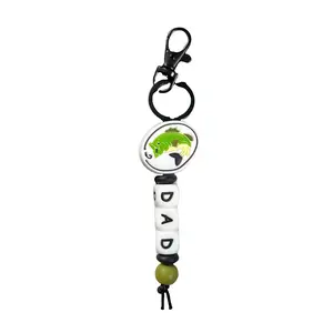 Fishing Dad Keychain