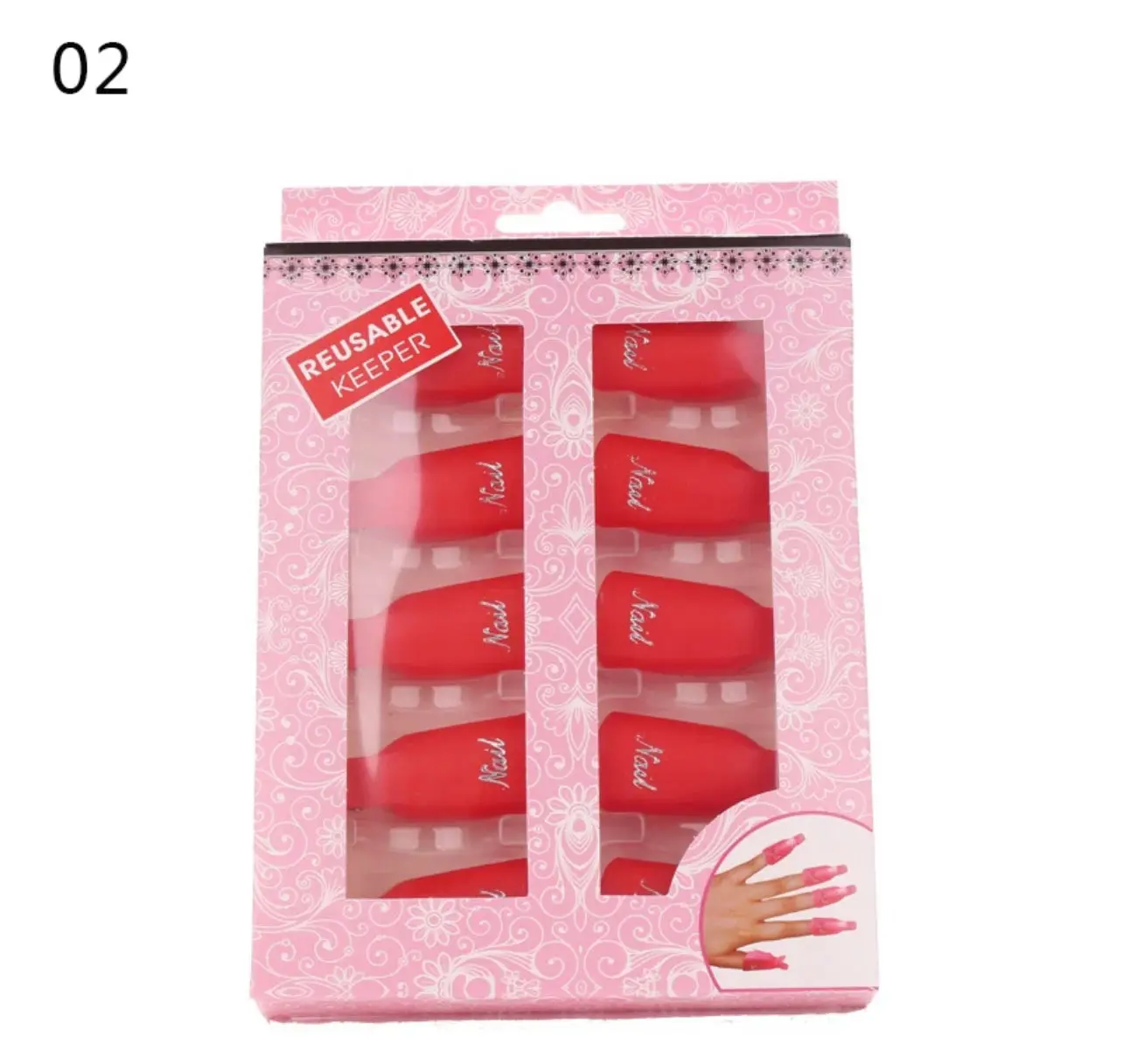 Professional Soak-Off Nail Clips - Beauty & Personal Care Nail Care Tool for Manicure