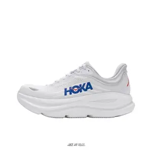 Unisex Pure White Road Running Sneakers, Ultra Cushioned Foam Midsole, Breathable Knit Mesh Upper, For Daily Jogging & Long Distance Training