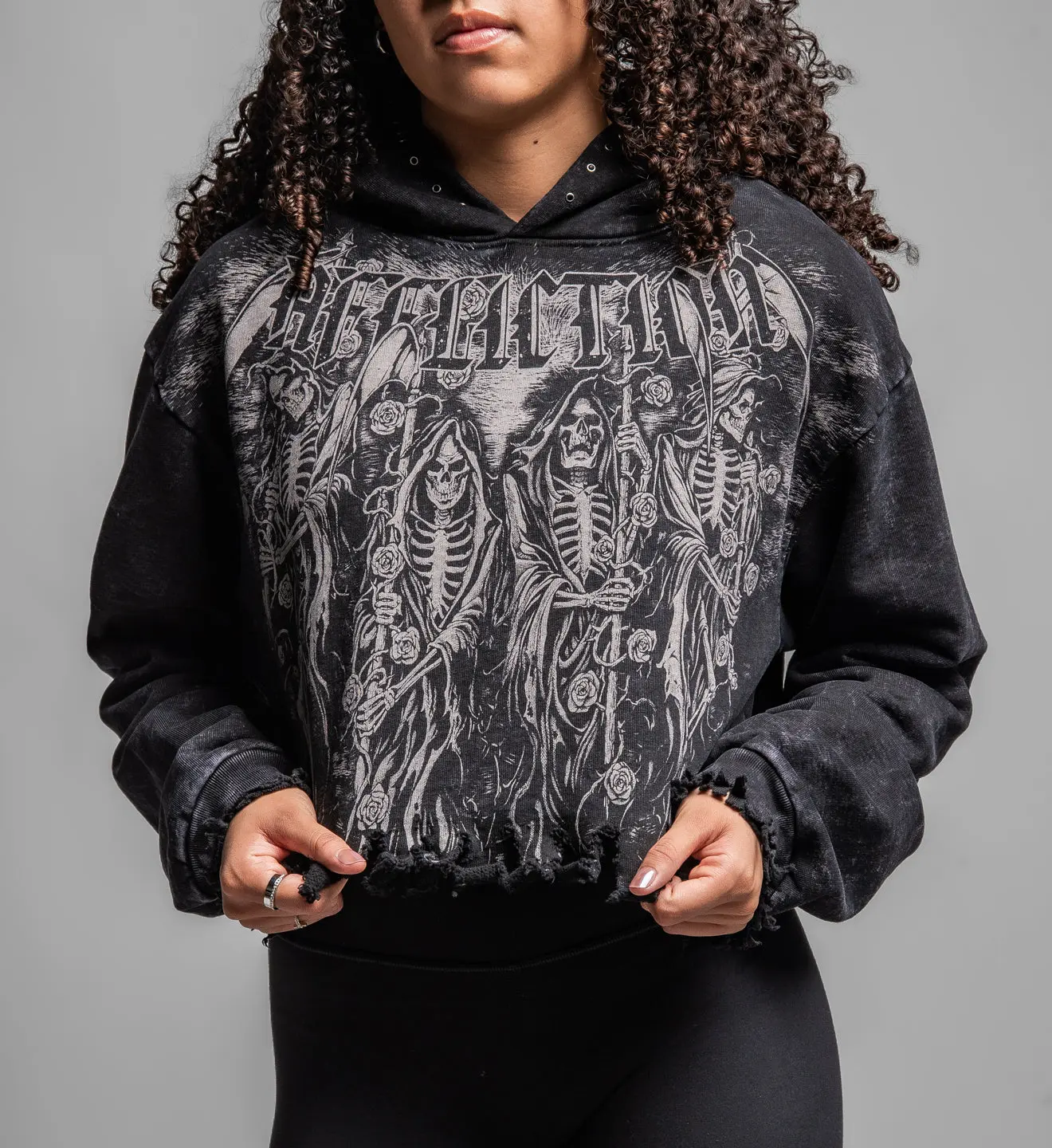 Affliction Men's Pullover Hoodie Requiem Frost