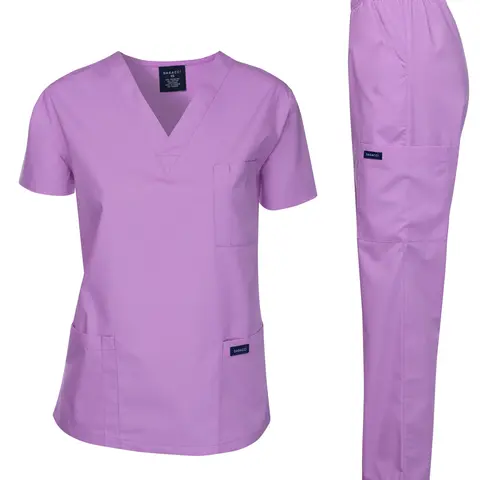 Daggaci UNISEX MEDICAL UNIFORM SET (LAVENDER)
