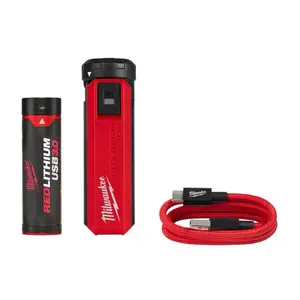 USB Rechargeable Charger & Portable Power Source Kit – Smartphone Power Bank, Fast Charging