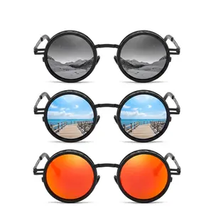 Unisex Stylish Polarized Sunglasses, Lightweight Metal Alloy Frame, Adjustable Round Sunglasses, Stylish Sunglasses summerwins,summerwins, Sunglasses For Women, Men's Sunglasses
