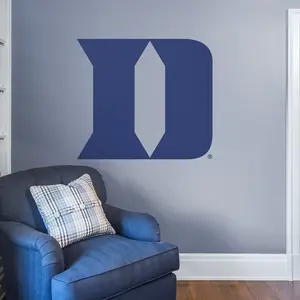 Duke Blue Devils - RealBig Iron D Logo Collection - Official NCAA - Reusable Vinyl Wall Decals
