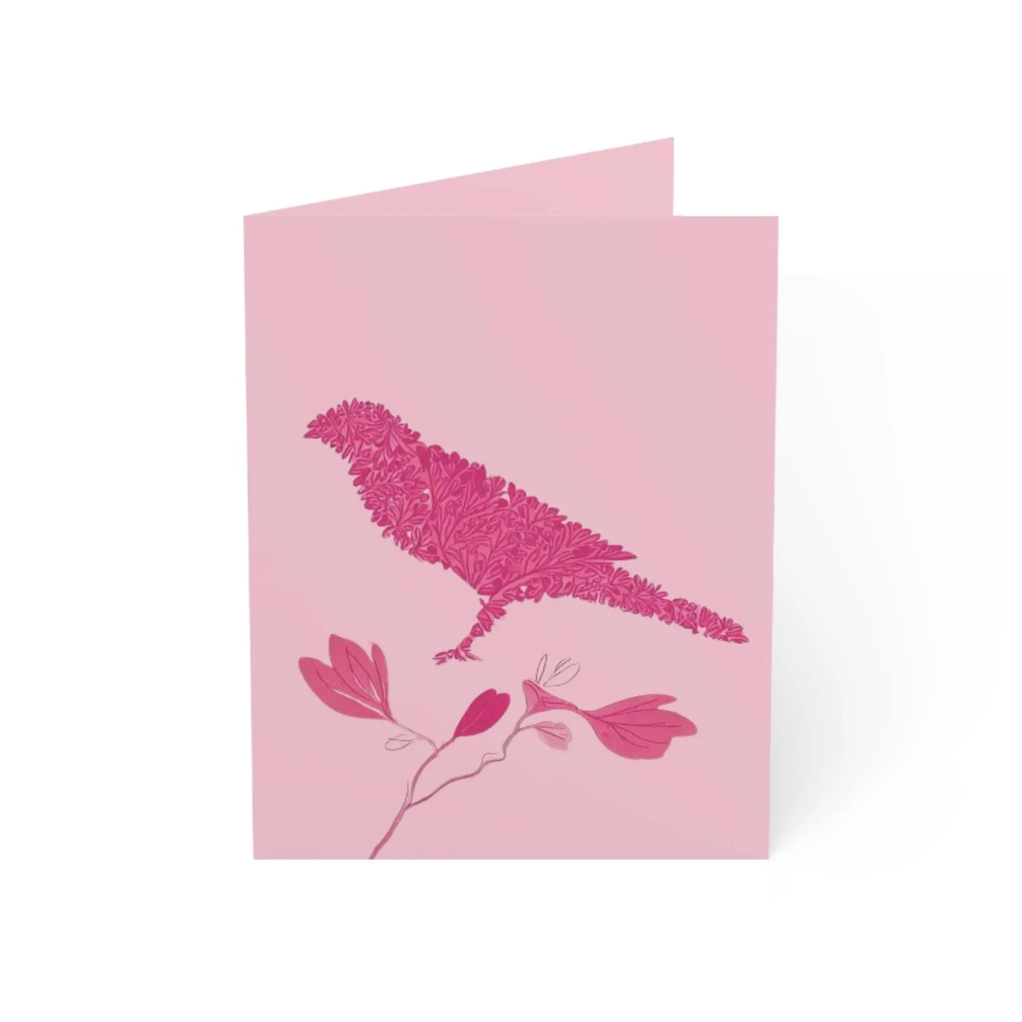 Kusama Canary Greeting Card | KSM Crypto Art Card by Mintcraft Studios