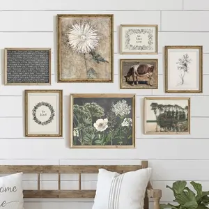Farmhouse Gallery Wall Art Print Set