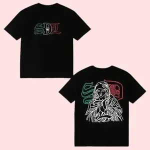 Sdl Virgin Mary-Inspired Youth Tee and Adult Tee 2-Sided, Sdl Clothing, Fashion Cotton, Full Colors, Full Sizes, For Men
