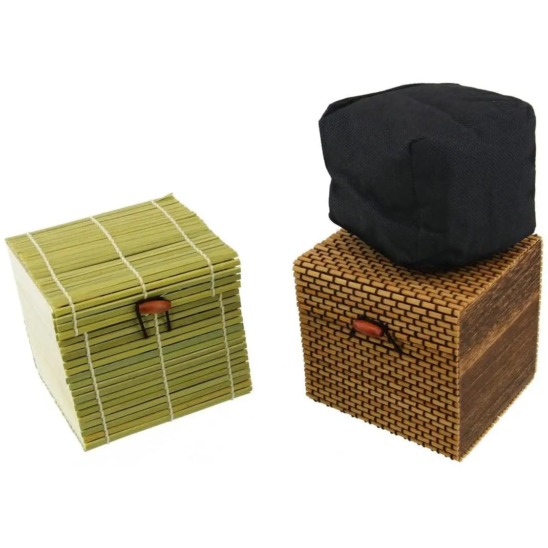 Bamboo Charcoal Odor Absorber Bag in Decorative 4" Box