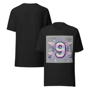 Angel Code 9 Tee – Completion, Wisdom & Spiritual Fulfillment ✨ t-shirt