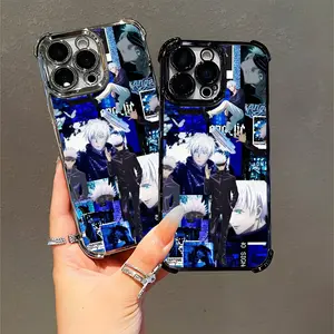 Jujutsu Kaisen Gojo Satoru Anime Art Phone Case for Enthusiasts Stylish Protective Design Compatible with iPhone 11/12/13/14/15/16 Pro Max Plus