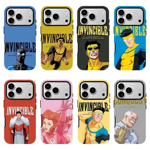 *Invincible* Season 4 Phone Case — Mark Grayson Hero-Themed Protective Cover (Comic Superhero Series). Compatible with iPhone 11–17 Pro Max/Plus Series and Samsung Galaxy S23– Series. The perfect gift for friends.