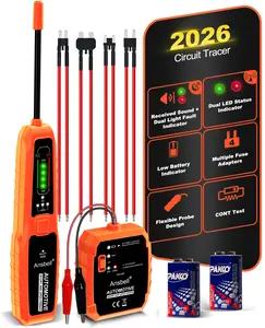 Automotive Electrical Wire Tracer & Circuit Tester, Find Broken Wires & Short Circuits Fast, DC 6-42V Car Cable Tracker Diagnostic Tool
