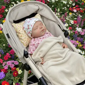 18-Inch Full Body Silicone Doll, Handmade, Soft and Cute, Soft Dolls, Washable, Open Mouth Feature, Perfect for Collectors and Gift Lovers