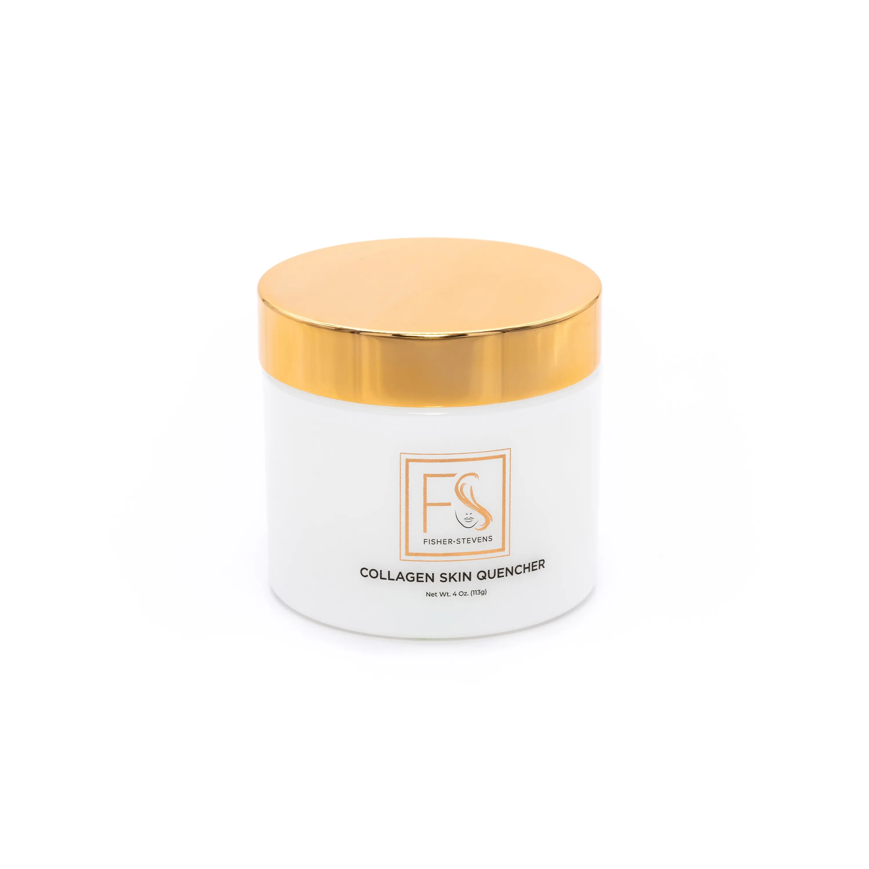 Fisher-Stevens Collagen Skin Quencher - 4oz Gel Moisturizer with Marine Collagen & Aloe for Hydrating & Nourishing Skin Care