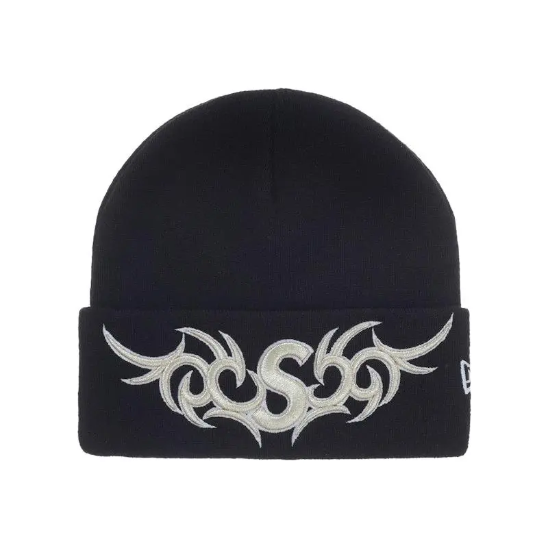Supreme New Era Tribal S Logo Beanie, from StockX