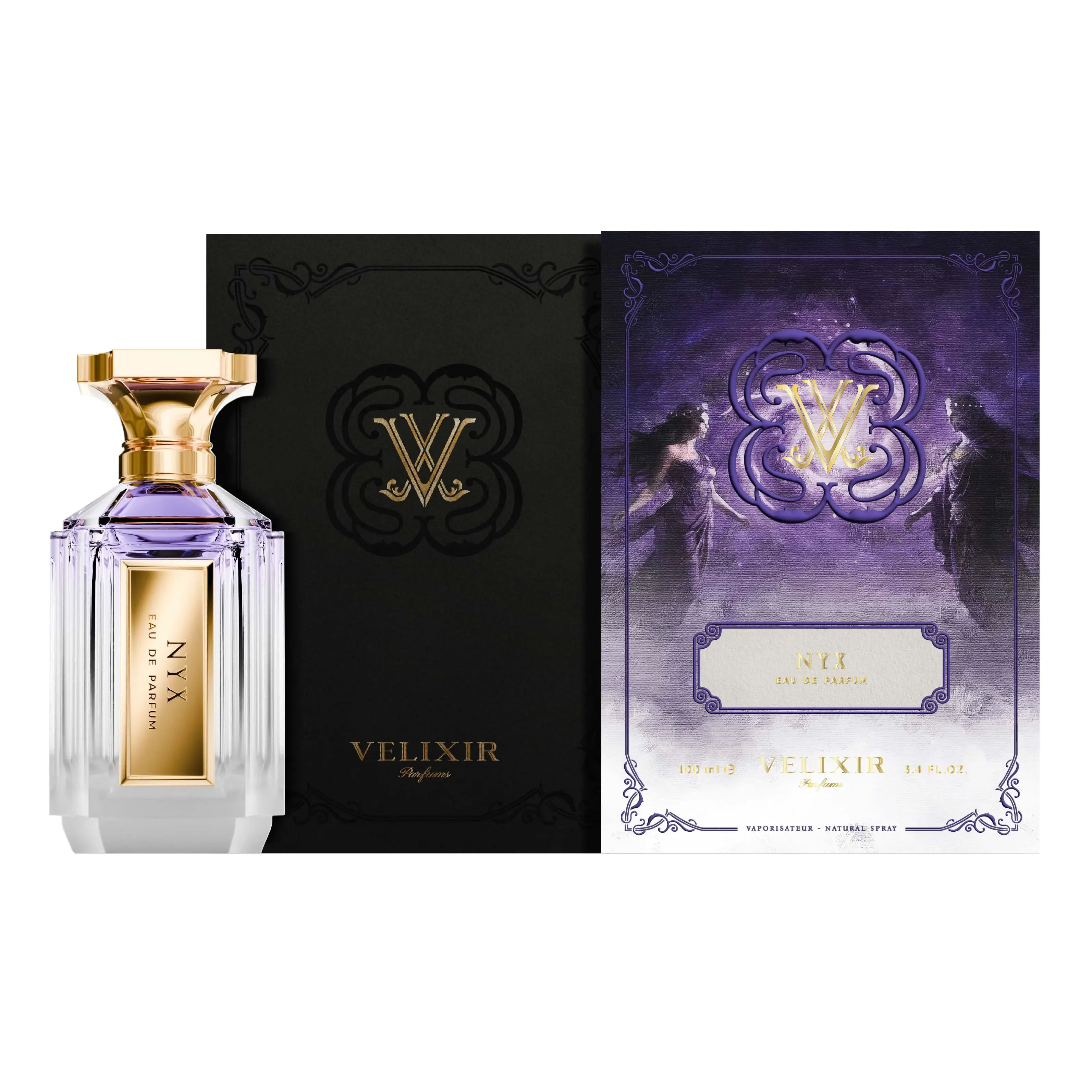 Velixir Nyx for Unisex Eau de Parfum Spray, 3.4 Ounce Velixir Nyx for Unisex Eau de Parfum Spray, 3.4 Ounce