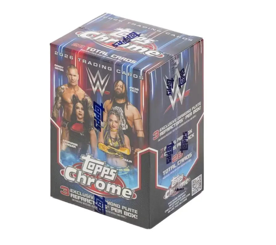 2026 Topps Chrome WWE Blaster Box