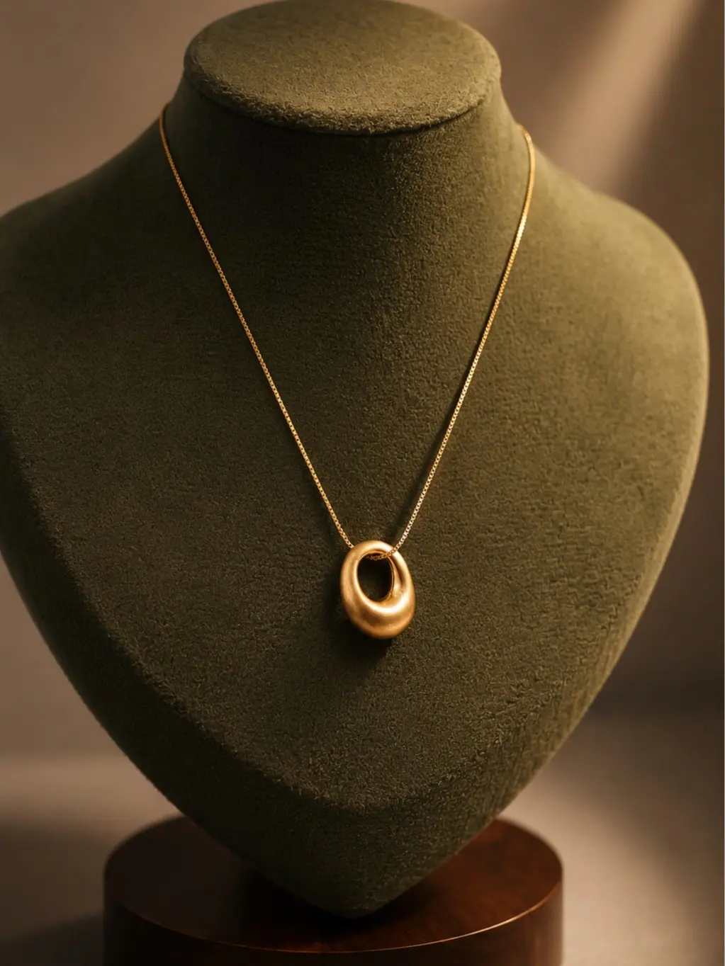 18k Gold-Plated Statement Necklace A57, Fashion Costume Jewelry Accessory for Daily Wear