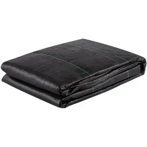 VEVOR Geotextile Fabric, 12.5 x 50 ft 3.5oz Woven PP Driveway Drain Cloth with 600lbs Tensile Strength, Heavy Duty Underlayment for Soil Stabilization, Landscaping, Weed Barrier, 12.5FT50FT-3.5OZ, Bl