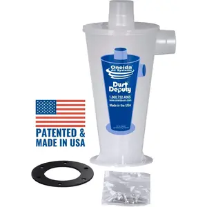 AntiStatic Retrofit Cyclone Separator for Wet/Dry Shop Vacuums (DD DIY)