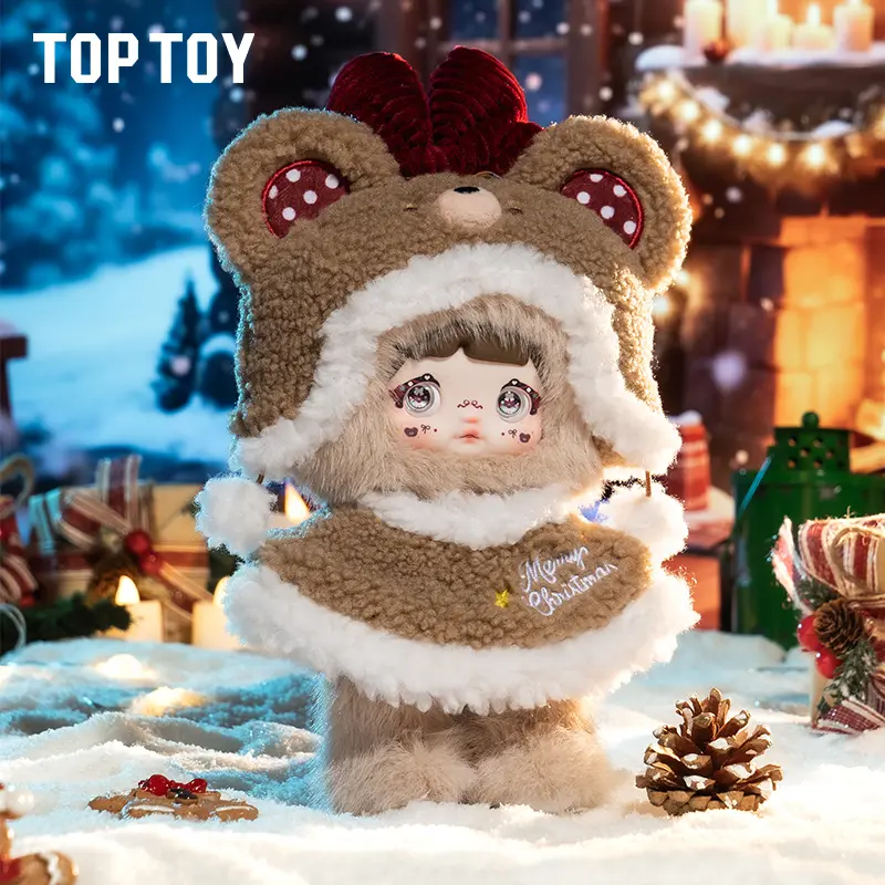 TOPTOY Nommi Magical Christmas Eve Series Plush Blind Box - Cute Collectibles for All Ages, Blind Bag Unboxing Item, Indoor Decoration, Stuffed Toy Figure, Birthday Gift, Holiday‑Ready Look tiktokshopbacktoschool