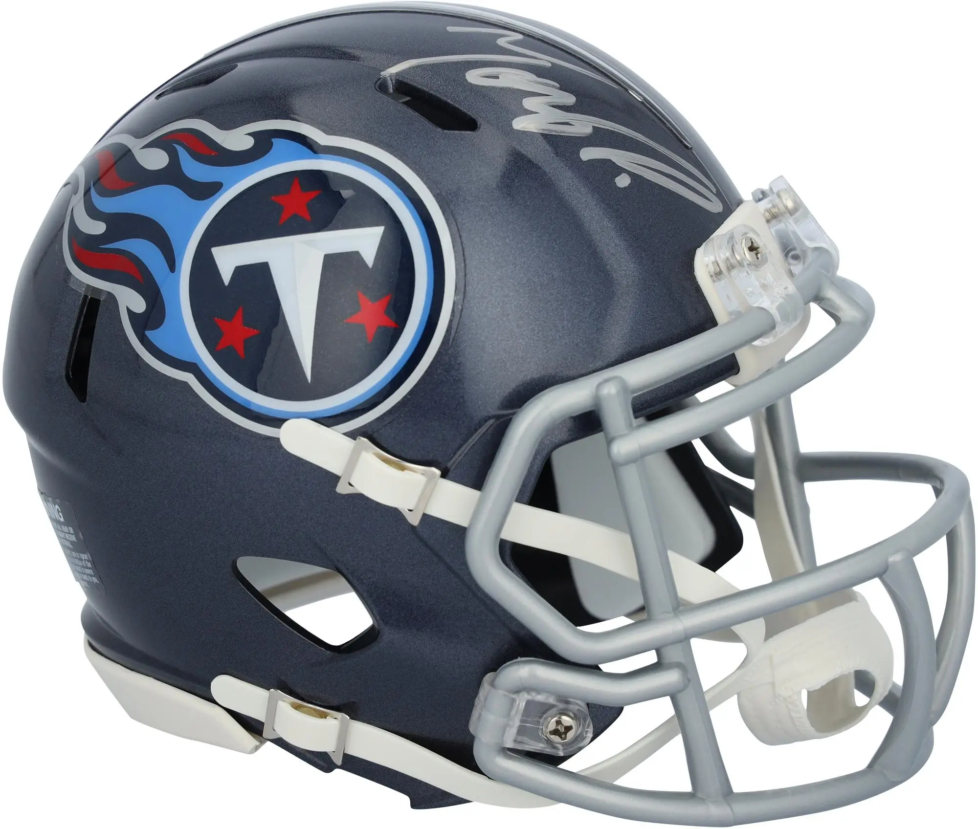 Tony Pollard Tennessee Titans Autographed Riddell Speed Mini Helmet - Fanatics Authentic Certified