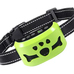 Beep Vibration Shock Dog Bark Collar - Anti-Bark Collar for Large, Medium, Small Dogs, 7 Level Sensitivity, 4 Stop Barking Modes, Rechargeable Design