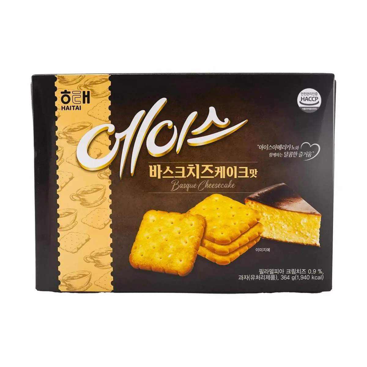 HAITAI Ace Cheese Cake Flavor Cracker 364g