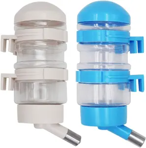 Dog Water Bottle 400ml Hamster Bunny Cat No Drip Water Bottle for Small Animals