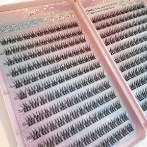 Self-Adhesive False Eyelash Album, Glue-Free Natural Lashes, Lightweight Fluffy Design, Easy Removal, Ideal for Beginners & Makeup Fans, False Eyelashes Extensions