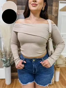 Bella Off Shoulder Long Sleeve Top