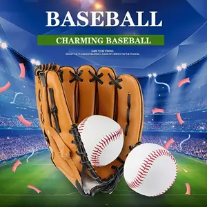 Baseball & Softball Training Ball, Classic Design, Stitched Structure, Markless Throw, Hit, Defense, Ideal for Beginners, Advanced Players