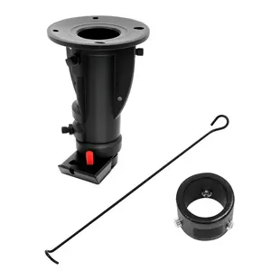 12"-17" Adjustable 5th Wheel RV Adapter Gooseneck to 5th Wheel Adapter Camper Trailer Adapter Hitch | US Stock