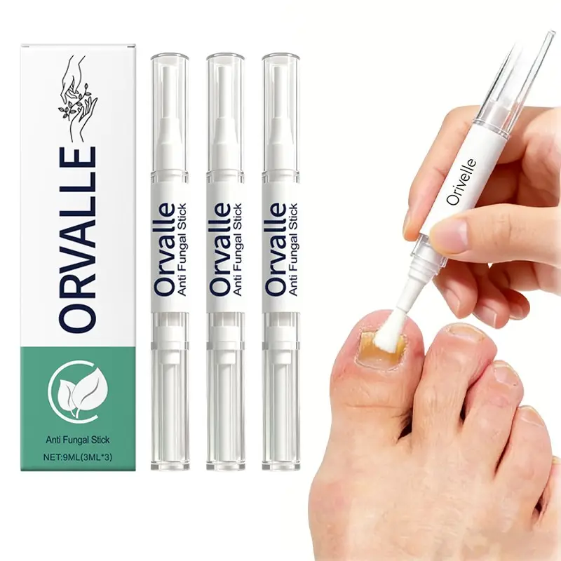 3PCS Orville Nail Fungus Treatment Pen - Cosmetic Anti-Fungus Infection Nail Care Repair Tool with Moisturizer for Toenails