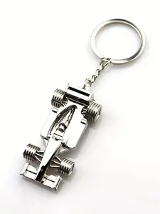 1pcCreative F1 Racing Keychain, Small Car Club Gift, Memorial Souvenir, Perfect Easter Present, Unique Car Accessory & Decoration