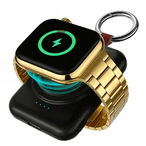 Portable Charger for iWatch, 1800mAh USB Rechargeable Travel Charger, Power Bank Compatible with iWatch Series 9/8/7/6/5/4/3/2/SE/Ultra